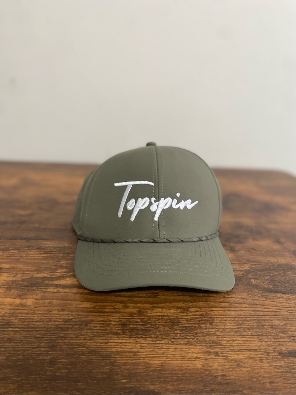 Topspin Olive Green Men's Baseball Cap